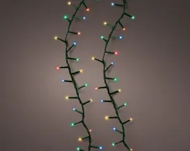 1000 LED Compact Tree Lights Multi-coloured