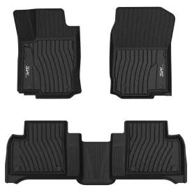 3W Mercedes-Benz ML/GL/GLE/GLS Series 2012-2019 Custom Floor Mats TPE Material & All-Weather Protection