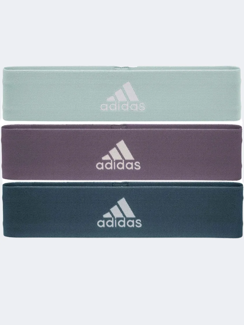 Adidas Accessories Set Of 3 Fitness Tonning Band Multicolor