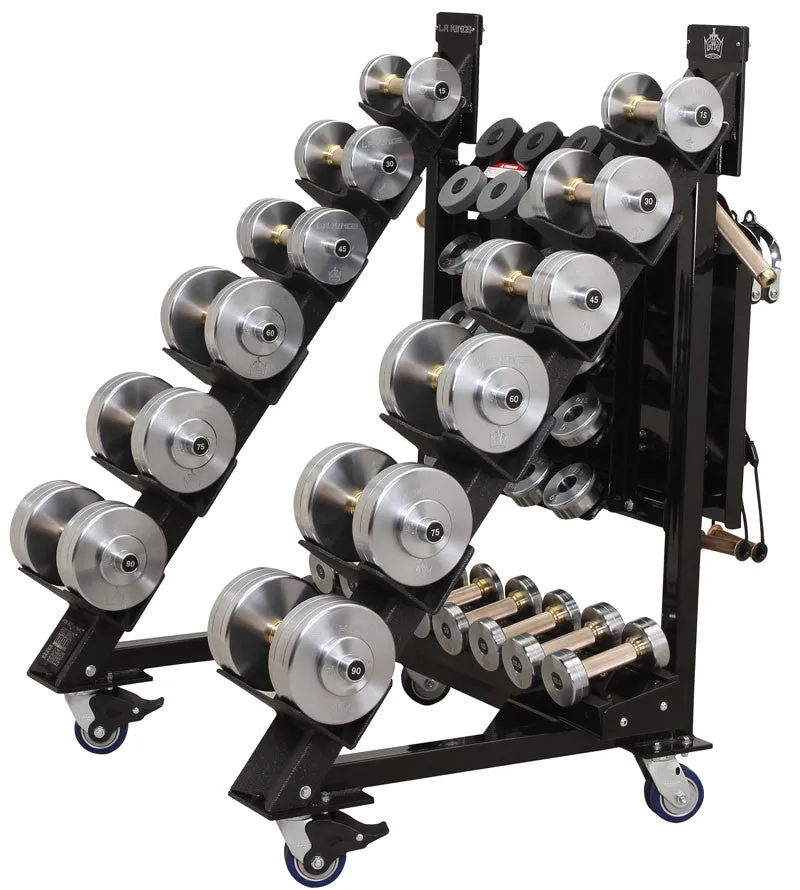 Adjustable Dumbbells Poles Apart® Wedge 40