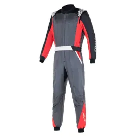 Alpinestars Atom FIA Suit - Anthracite/Red/Black