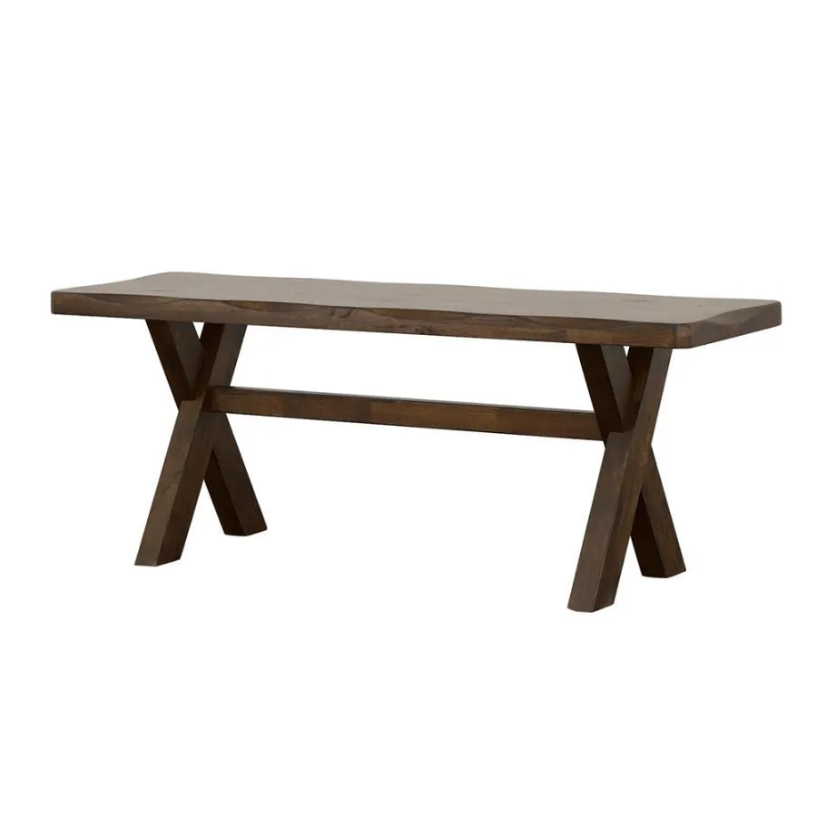 Alston - Wood Dining Bench - Knotty Nutmeg