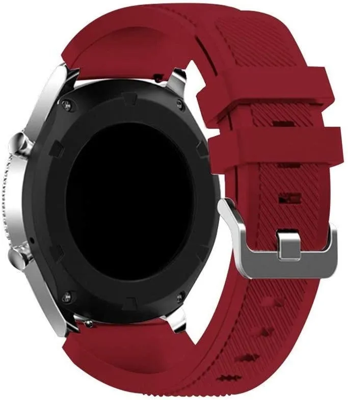 Amazfit GTR 3 (Pro) Silicone Strap (Burgundy)