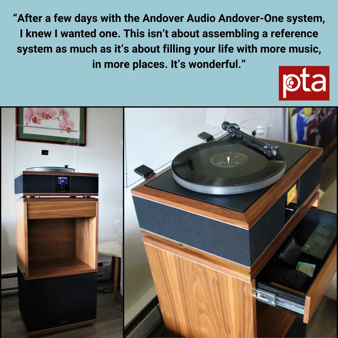 Andover-One All-In-One Record Player