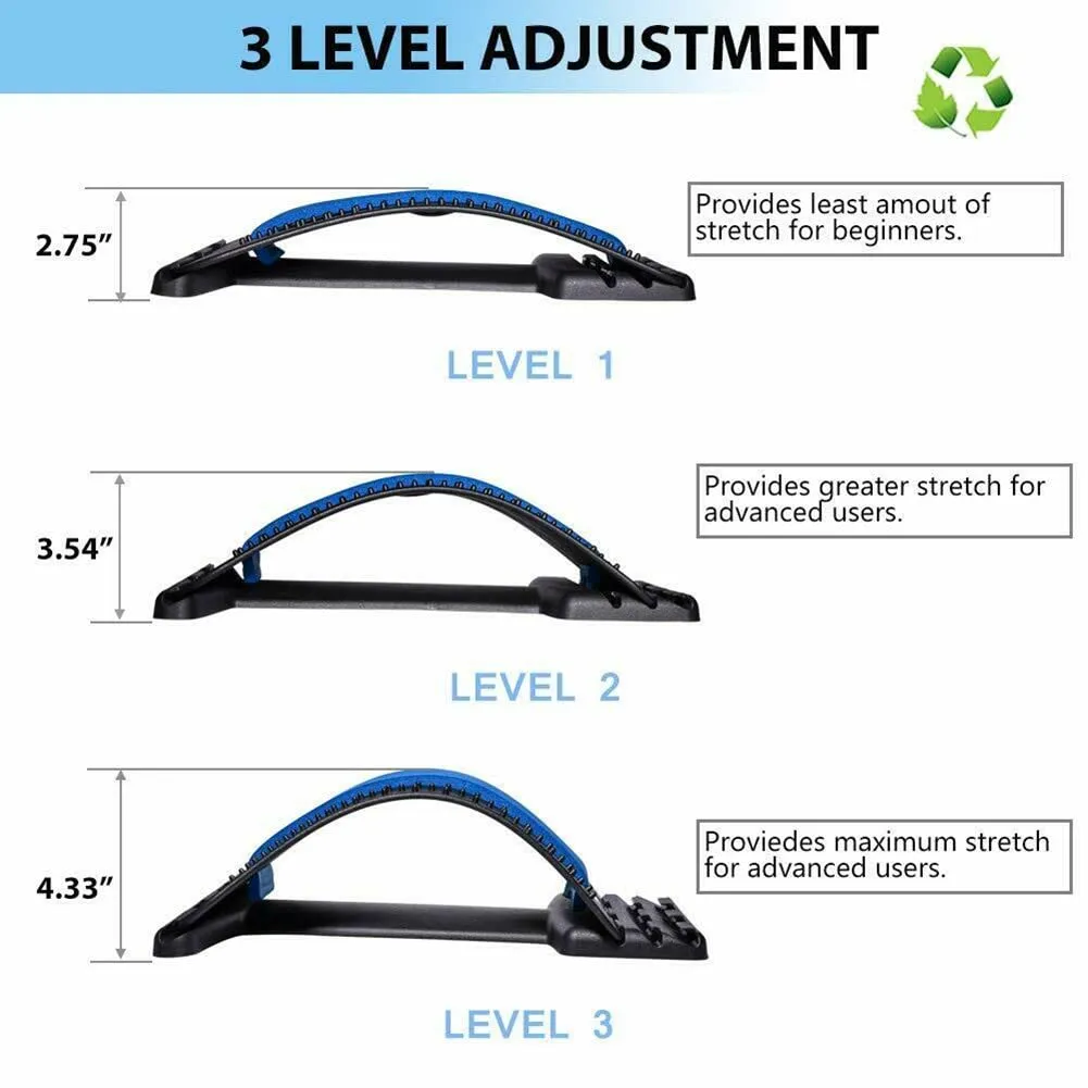 Back Stretcher Multi-Level Back Stretching Device