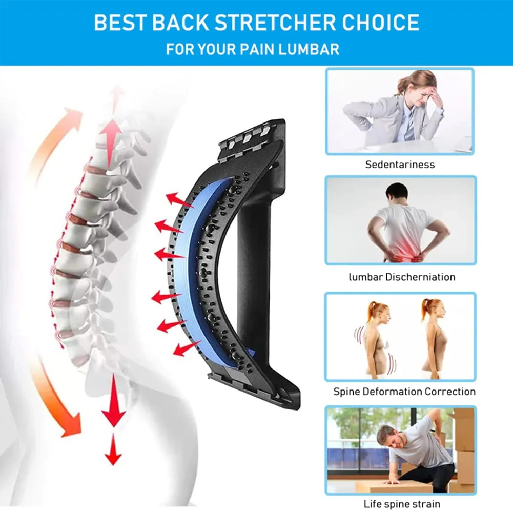 Back Stretcher Multi-Level Back Stretching Device