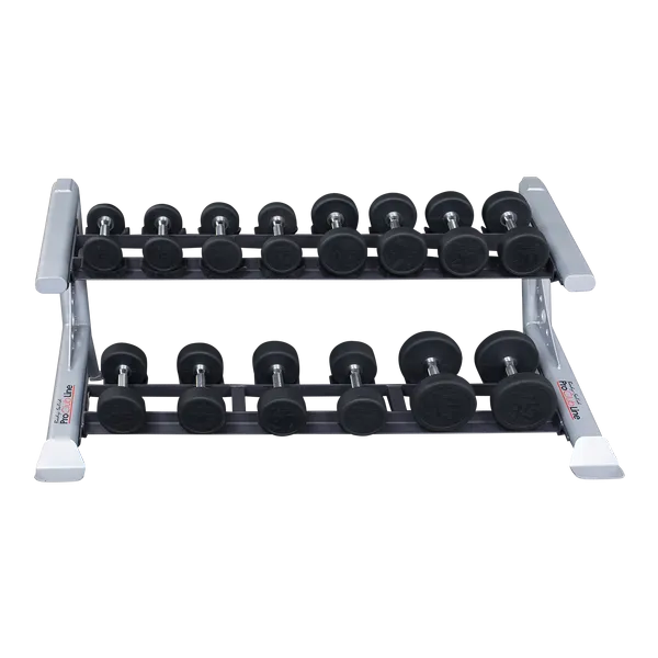 Body-Solid - PCL SDKR 2 Tier Saddle Dumbell Rack