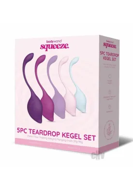 Bw Squeeze Teardrop Kegals 5pc 37-115g