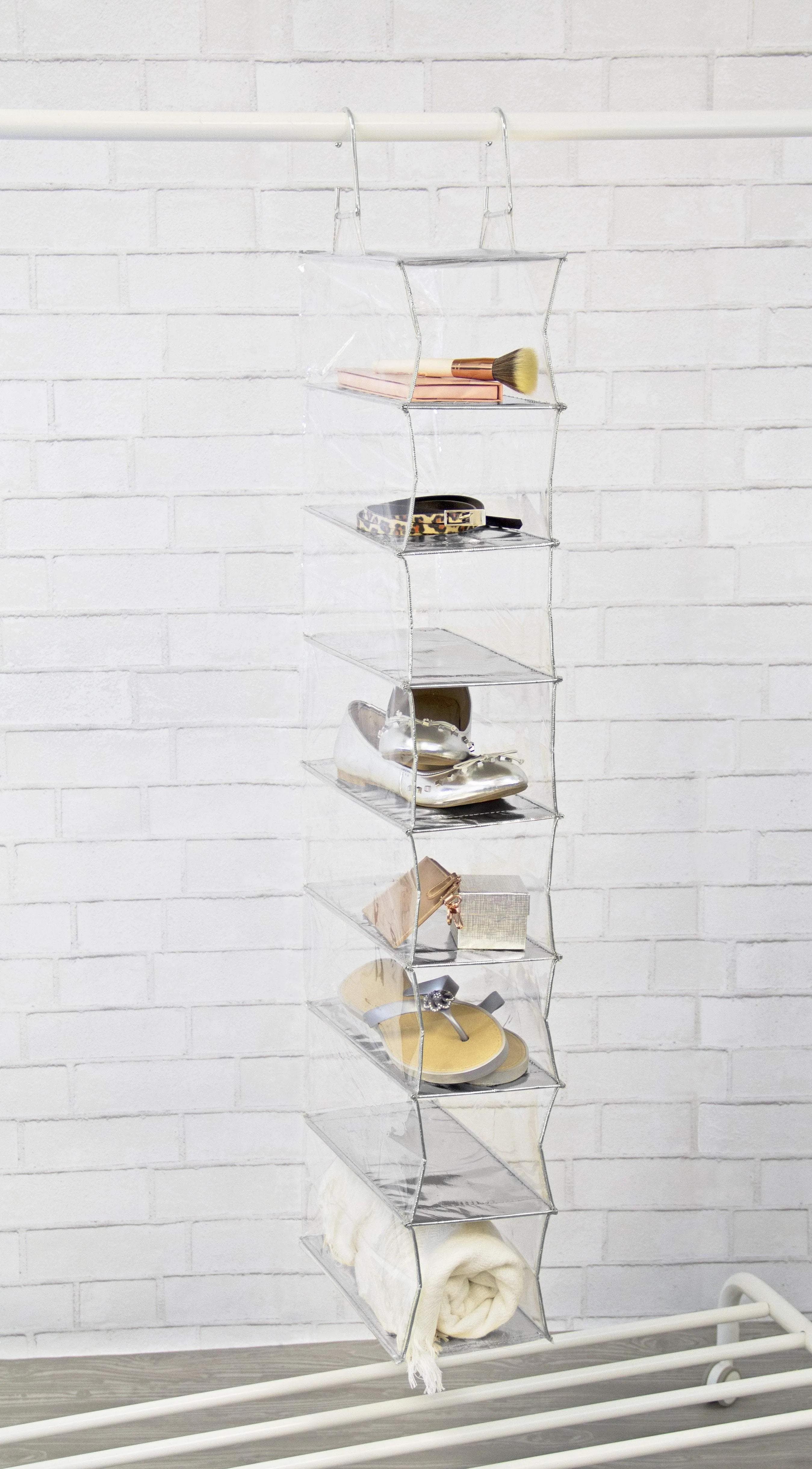 Completely Clear 8 Shelf Organizer