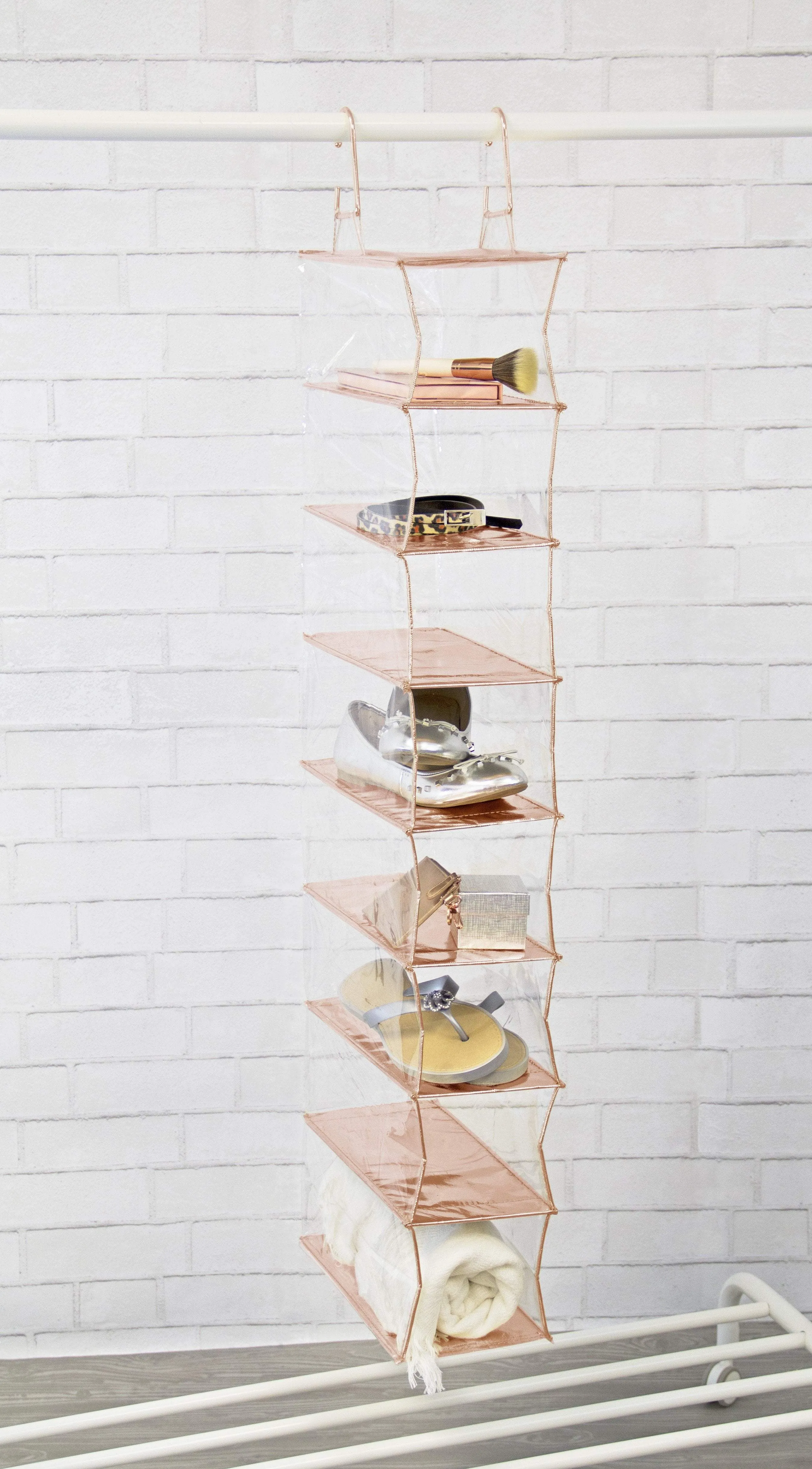 Completely Clear 8 Shelf Organizer