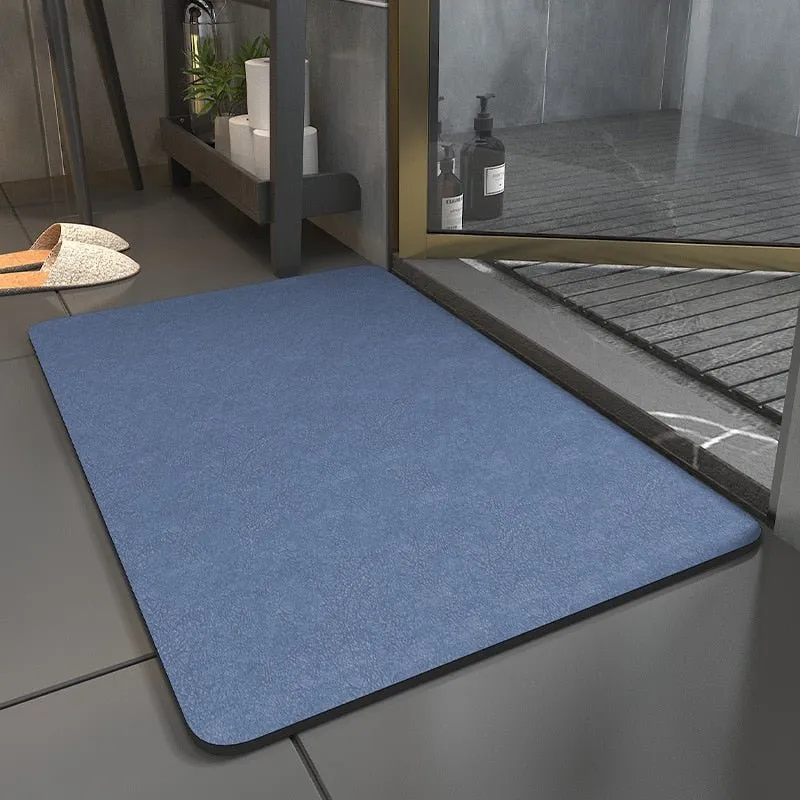 Diatomaceous Soft Quick Dry Bathroom Mats