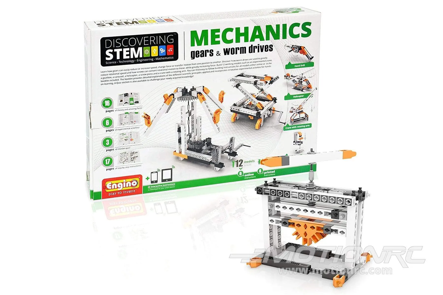 Engino STEM Mechanics - Gears and Worm Drives