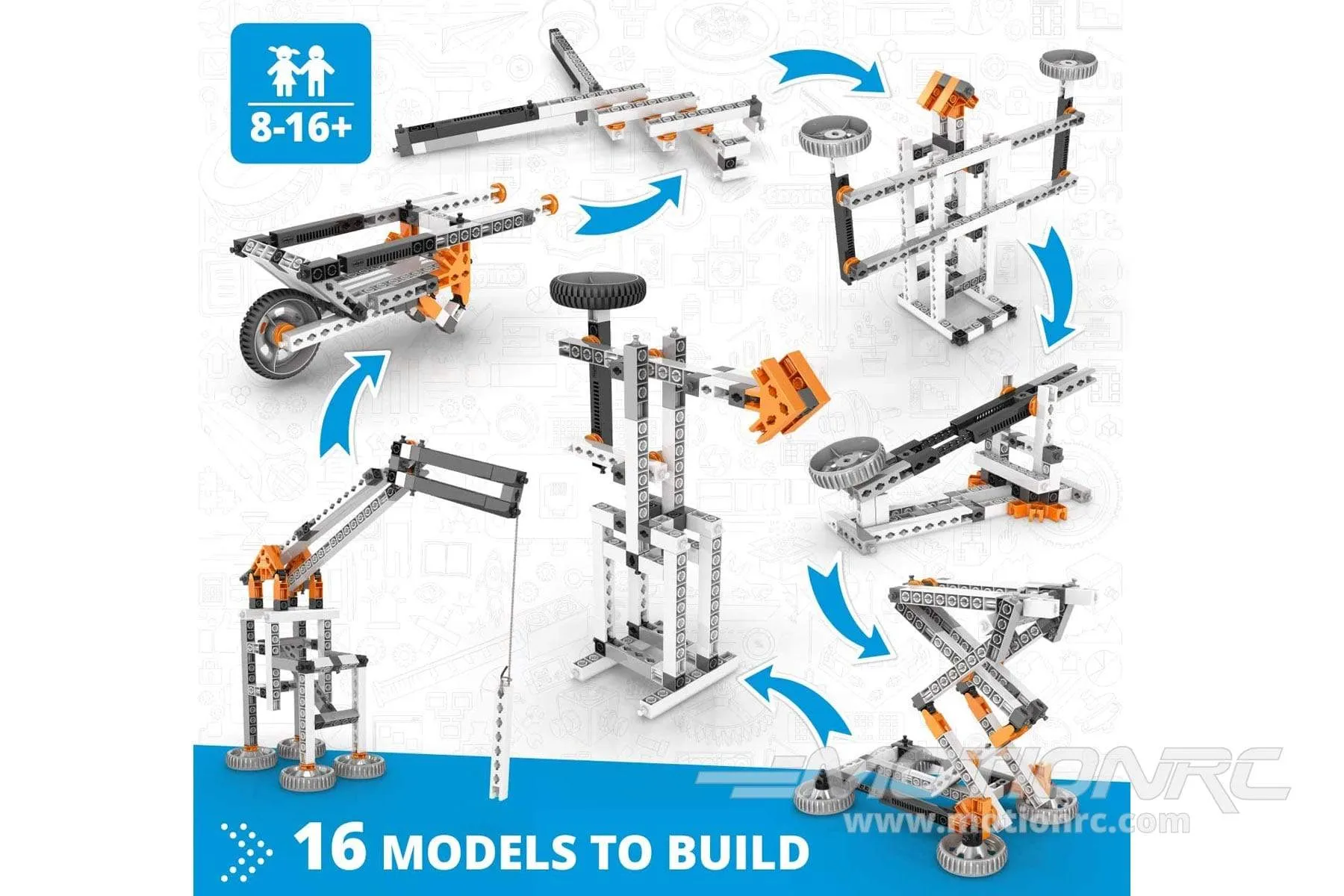 Engino STEM Mechanics - Levers and Linkages