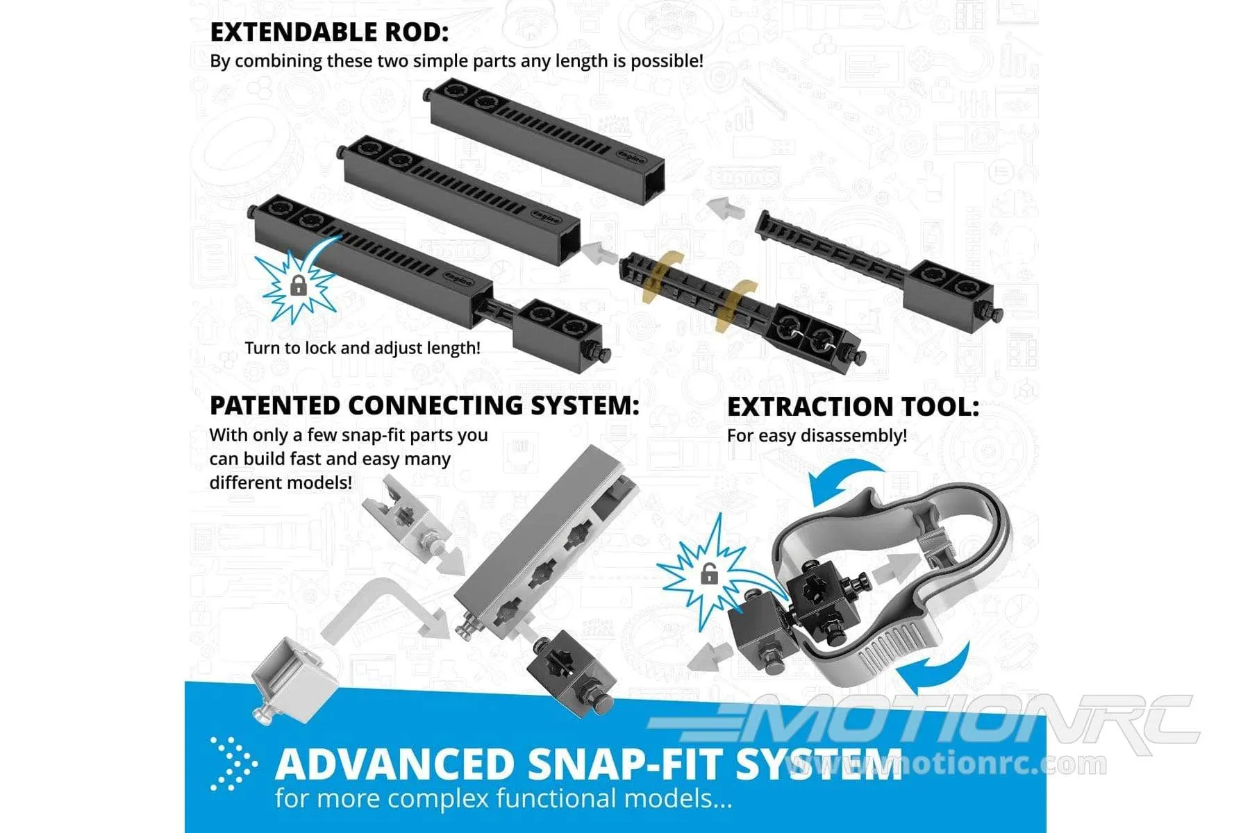 Engino STEM Mechanics - Levers and Linkages