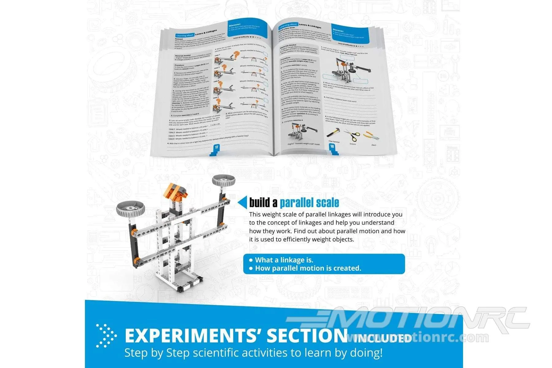 Engino STEM Mechanics - Levers and Linkages