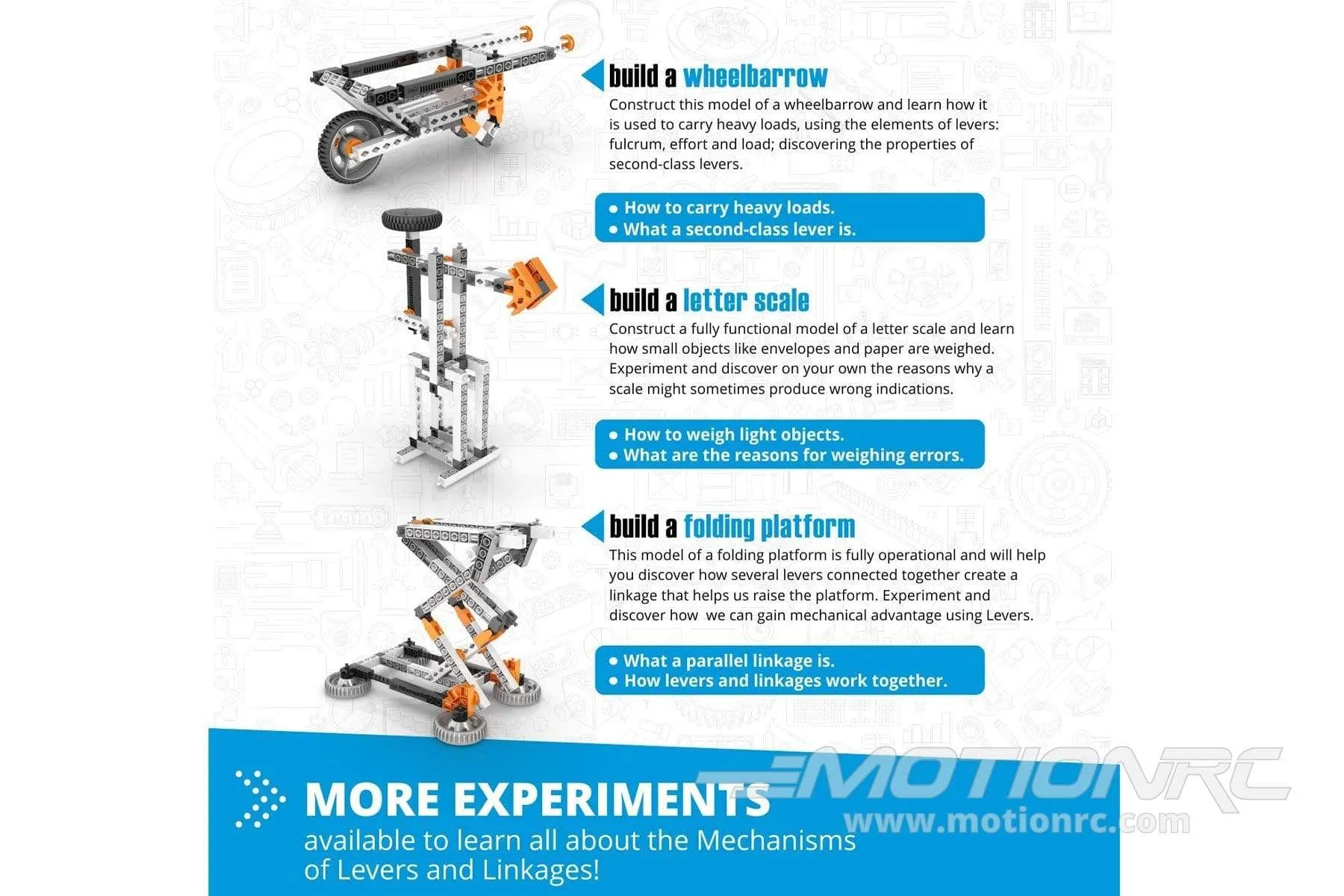 Engino STEM Mechanics - Levers and Linkages