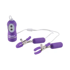 FF 10-Function Vibrating Nipple Clamps