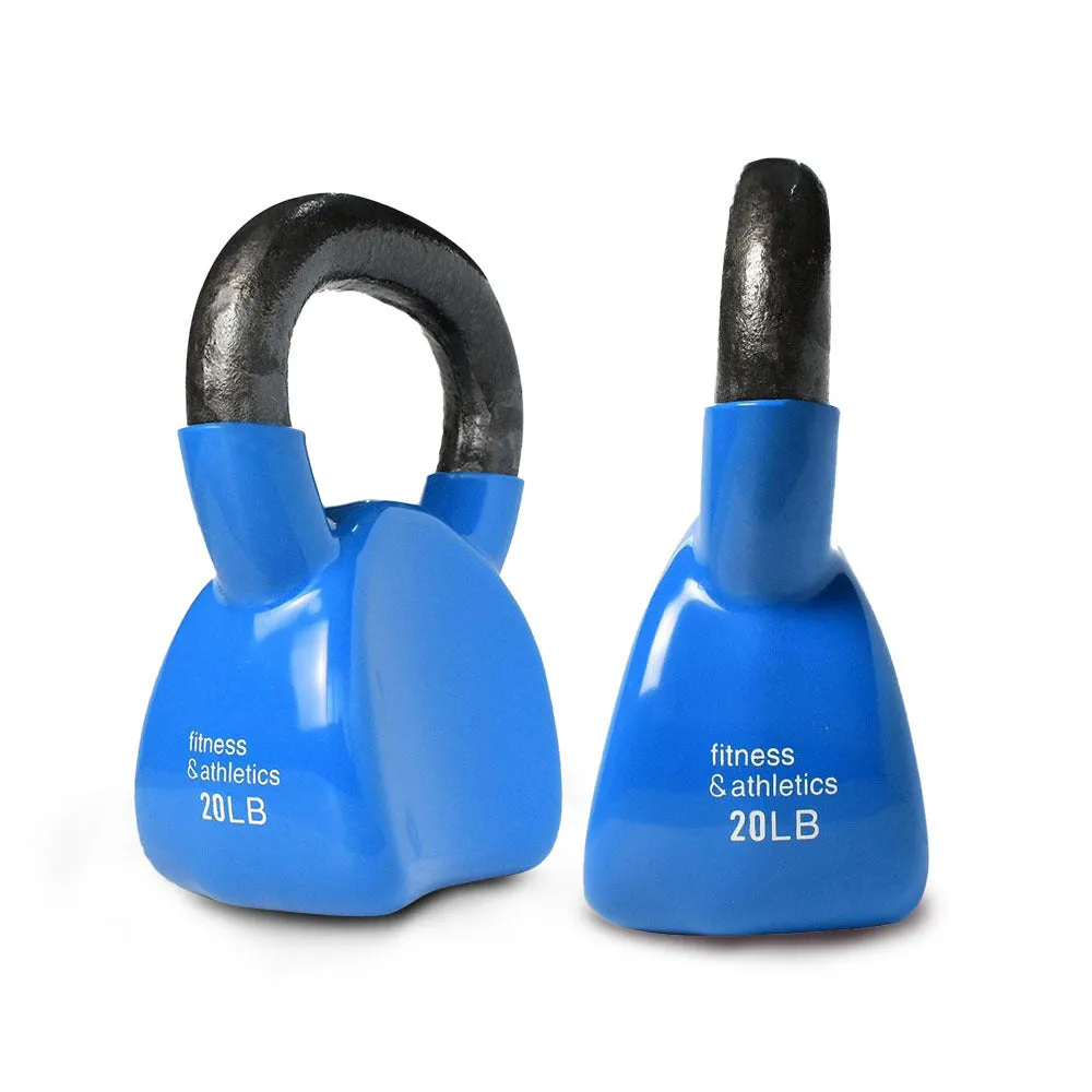 Fitness & Athletics Ergonomic Vinyl Coated Kettlebell