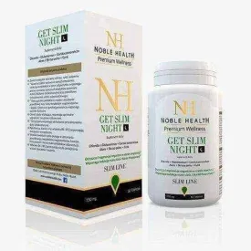 Get Slim Night Noble Health x 60 tablets, weight loss women