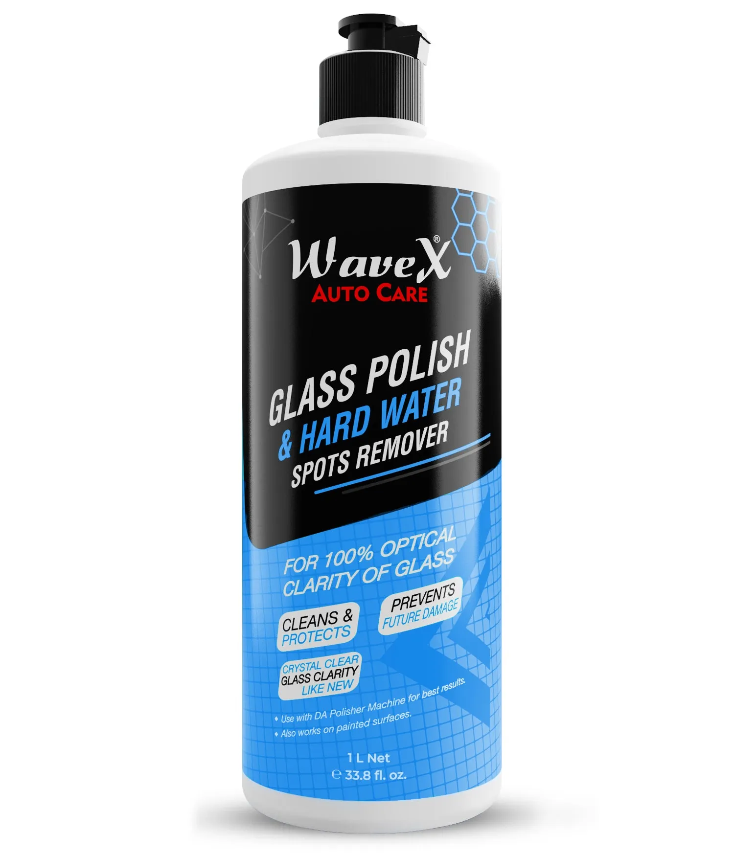 Glass Polish & Hard Water Stain Remover | Car Glass Polish & Hard Water Stain Remover