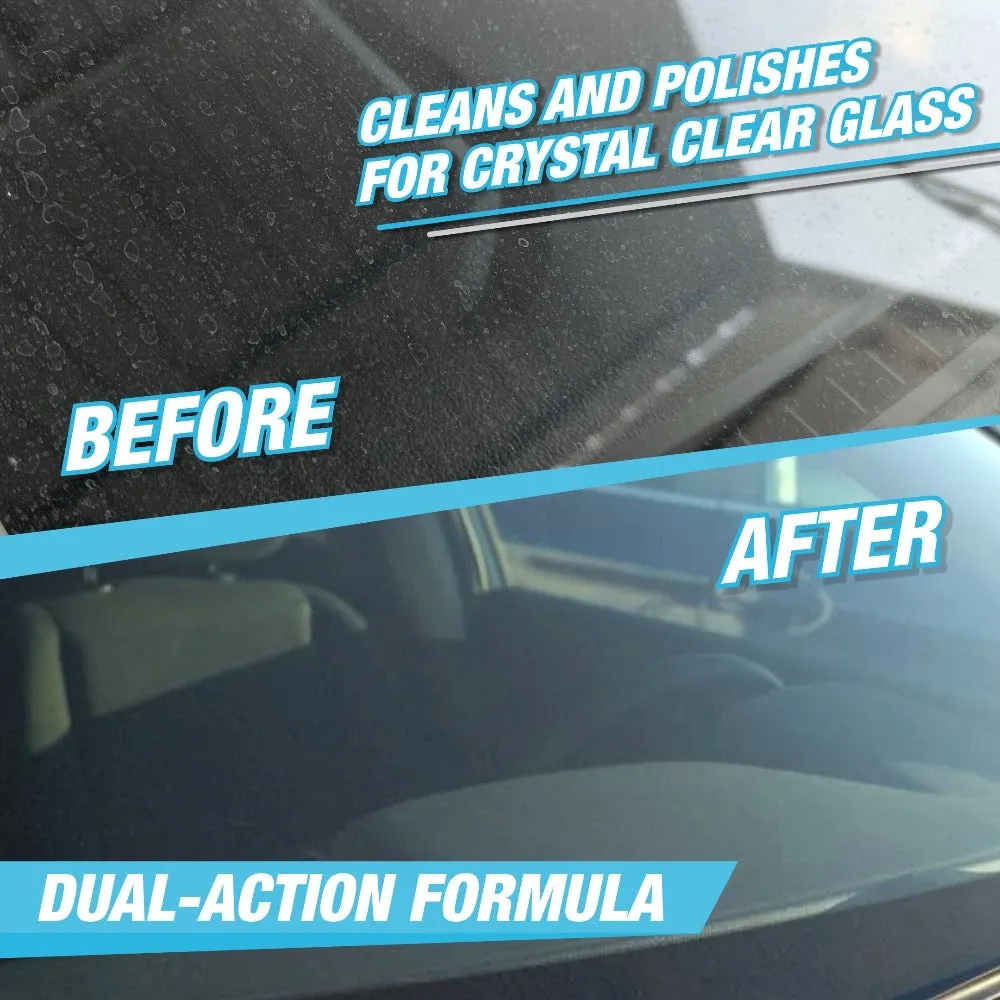 Glass Polish & Hard Water Stain Remover | Car Glass Polish & Hard Water Stain Remover