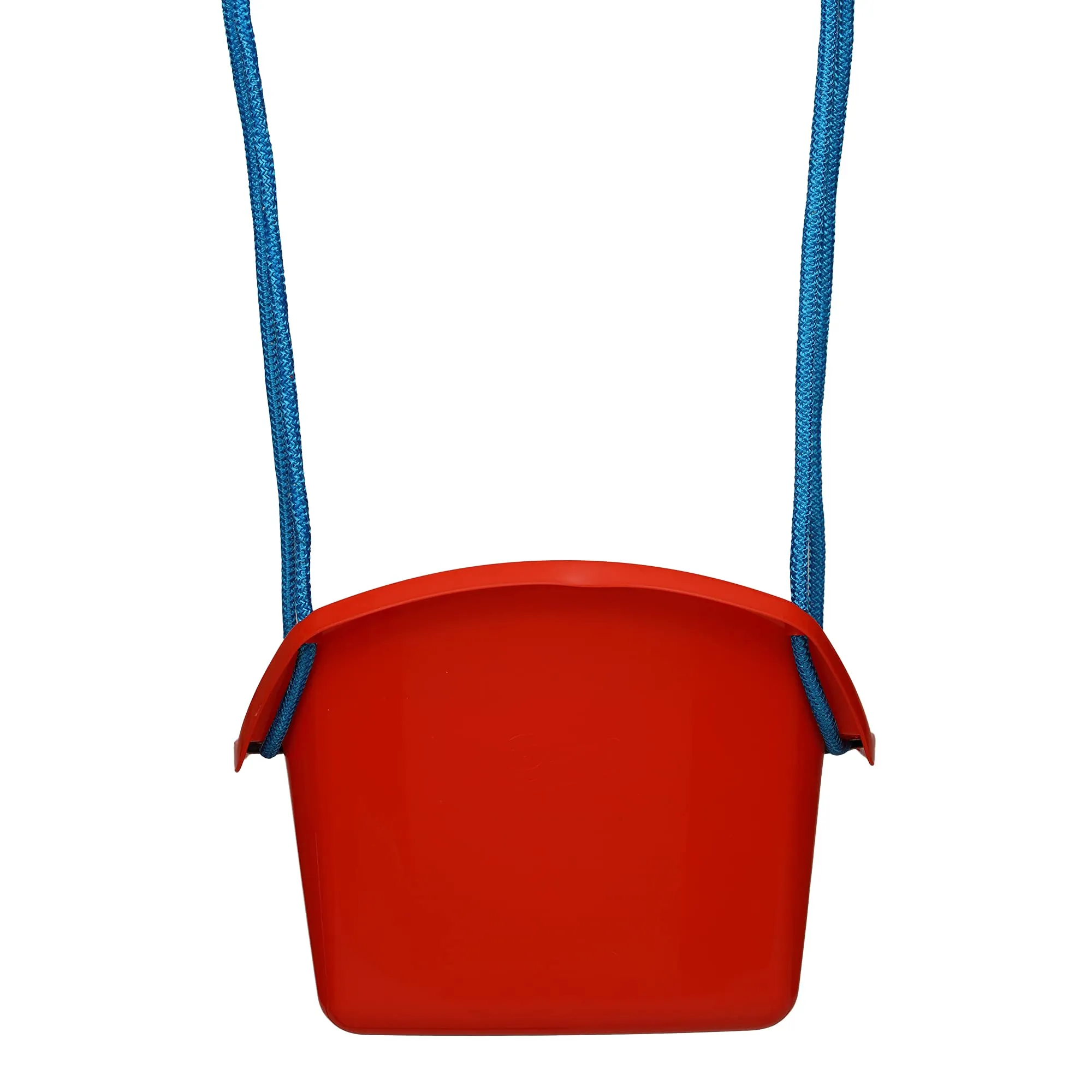 Goyal'S Musical Eco Baby Swing With Long Ropes (Red) - Plastic, 35 X 37 X 25 Cm