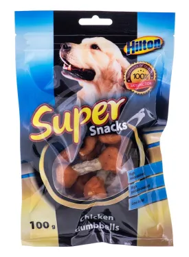 Hilton Chicken Dumbbells - Dog Treat - 100 G