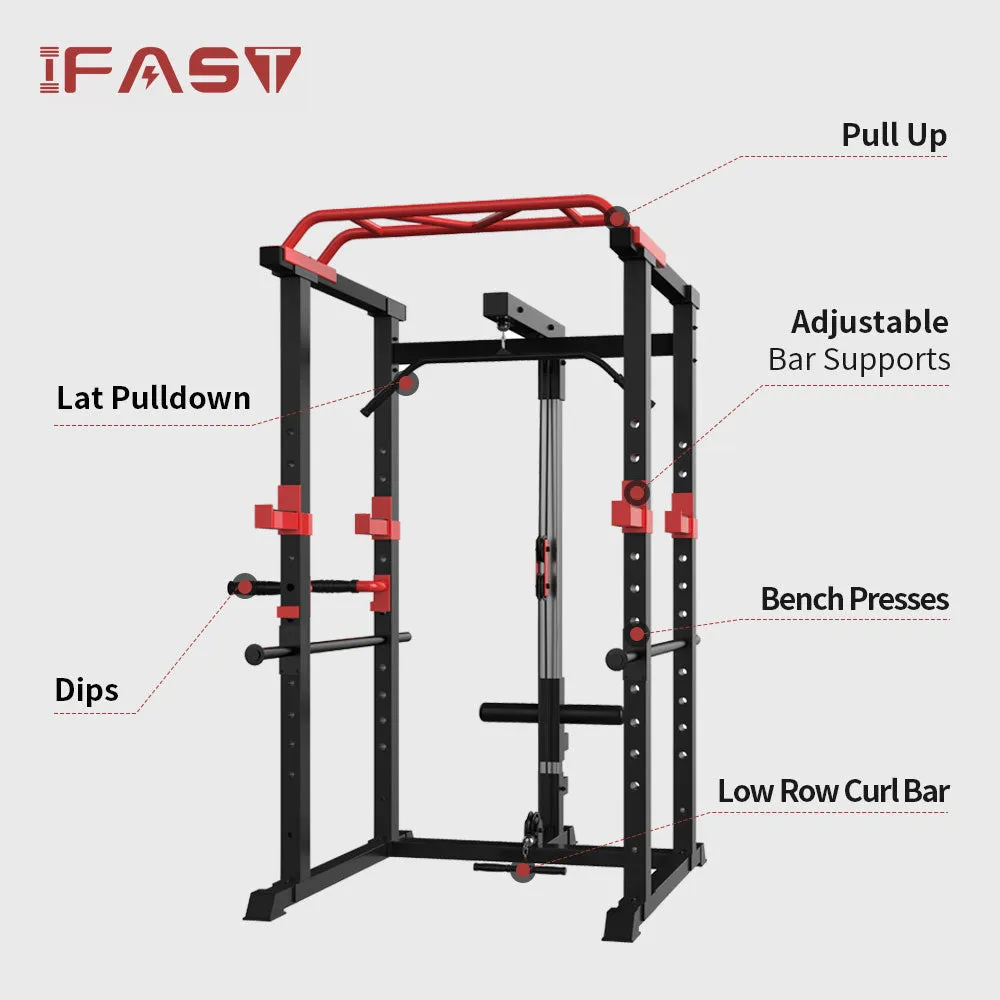 IFAST Power Rack Multi-Function Power Cage