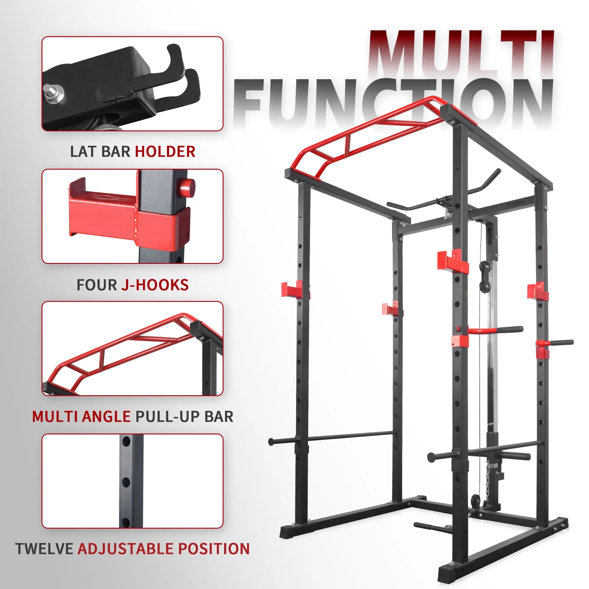 IFAST Power Rack Multi-Function Power Cage