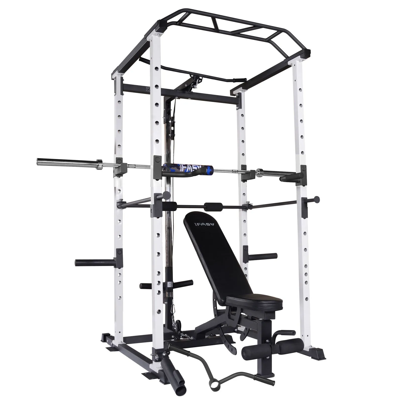 IFAST Power Rack With Bench Cable Attachment 3 Colors