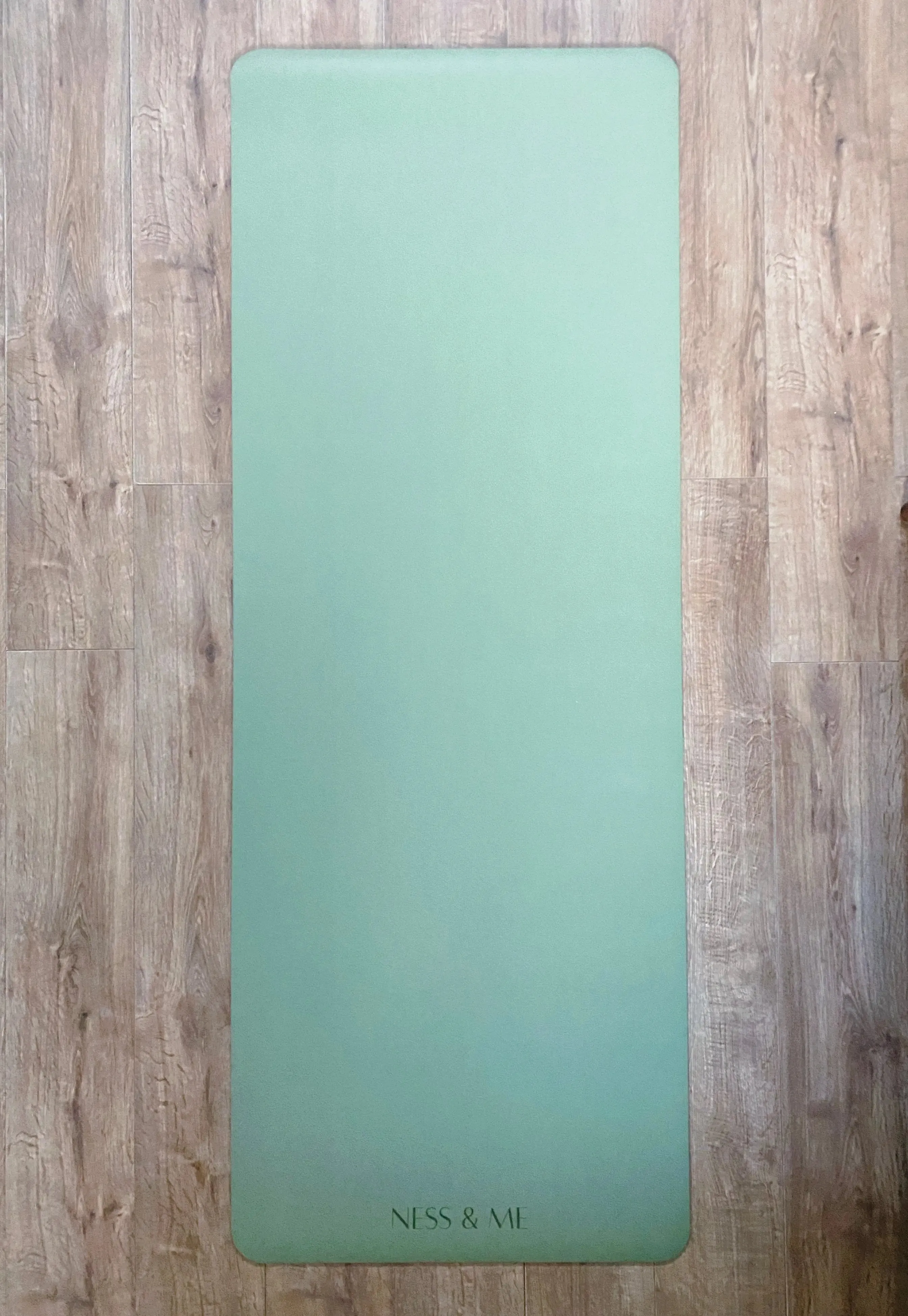 Matcha Green PU Yoga Mat 4mm (  Free Carry Strap)