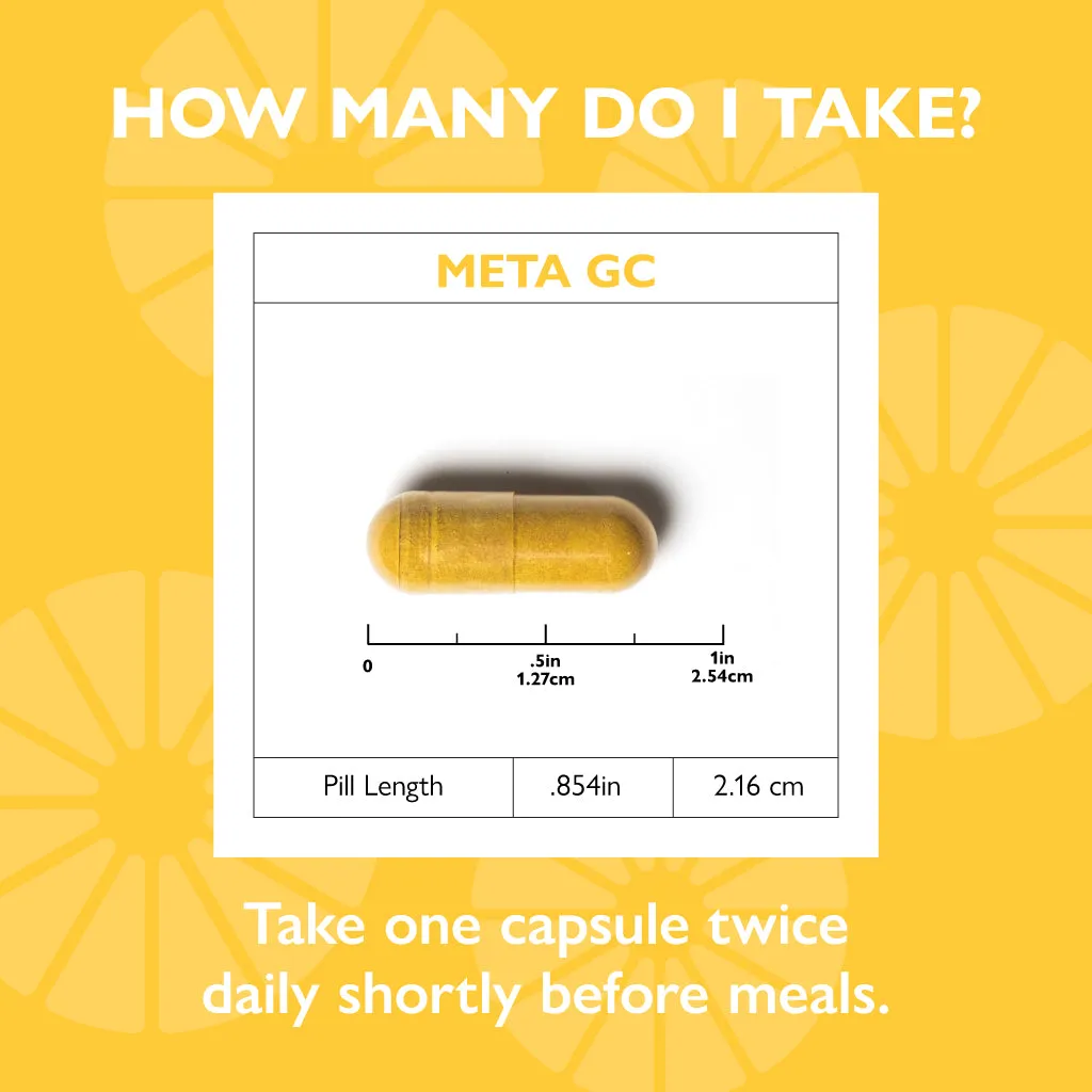 META GC Glucose Control & Weight Loss Support Capsules