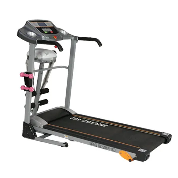 Motorized Treadmill Mirage 602 with Dumbbells , Twister & Vibration Machine