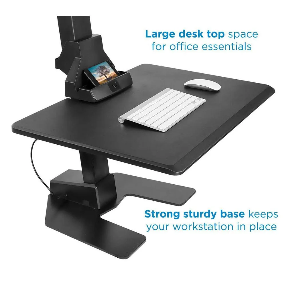 Mount-It! Motorized Sit-Stand Desk Converter, MI-7951/7952