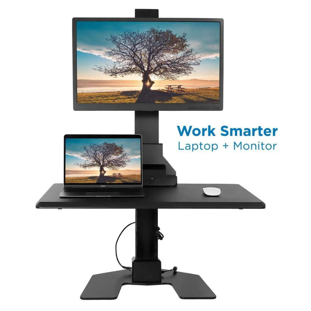 Mount-It! Motorized Sit-Stand Desk Converter, MI-7951/7952