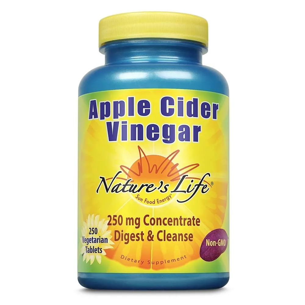 Nature's Life Apple Cider Vinegar 250 Tablets