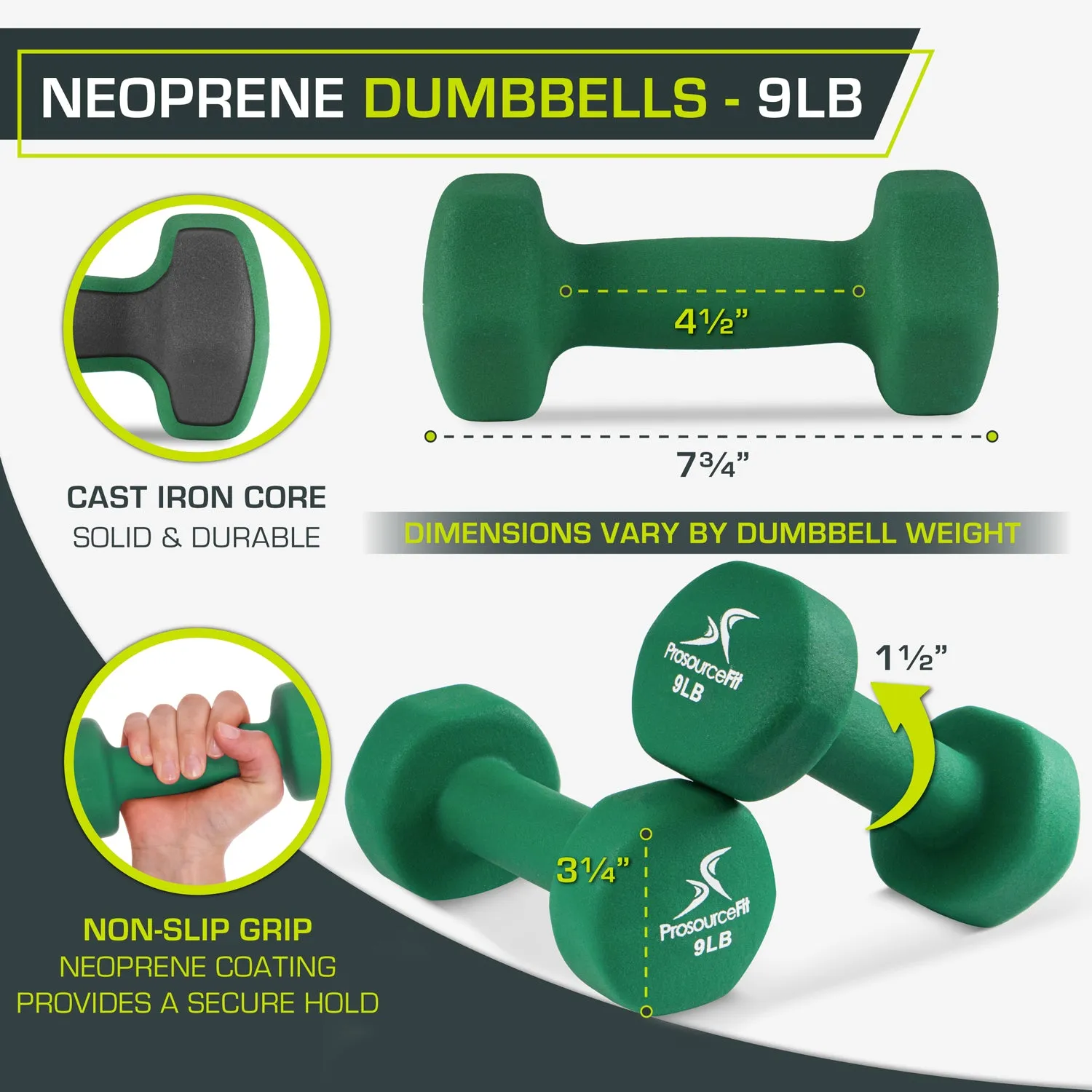 Neoprene Dumbbells