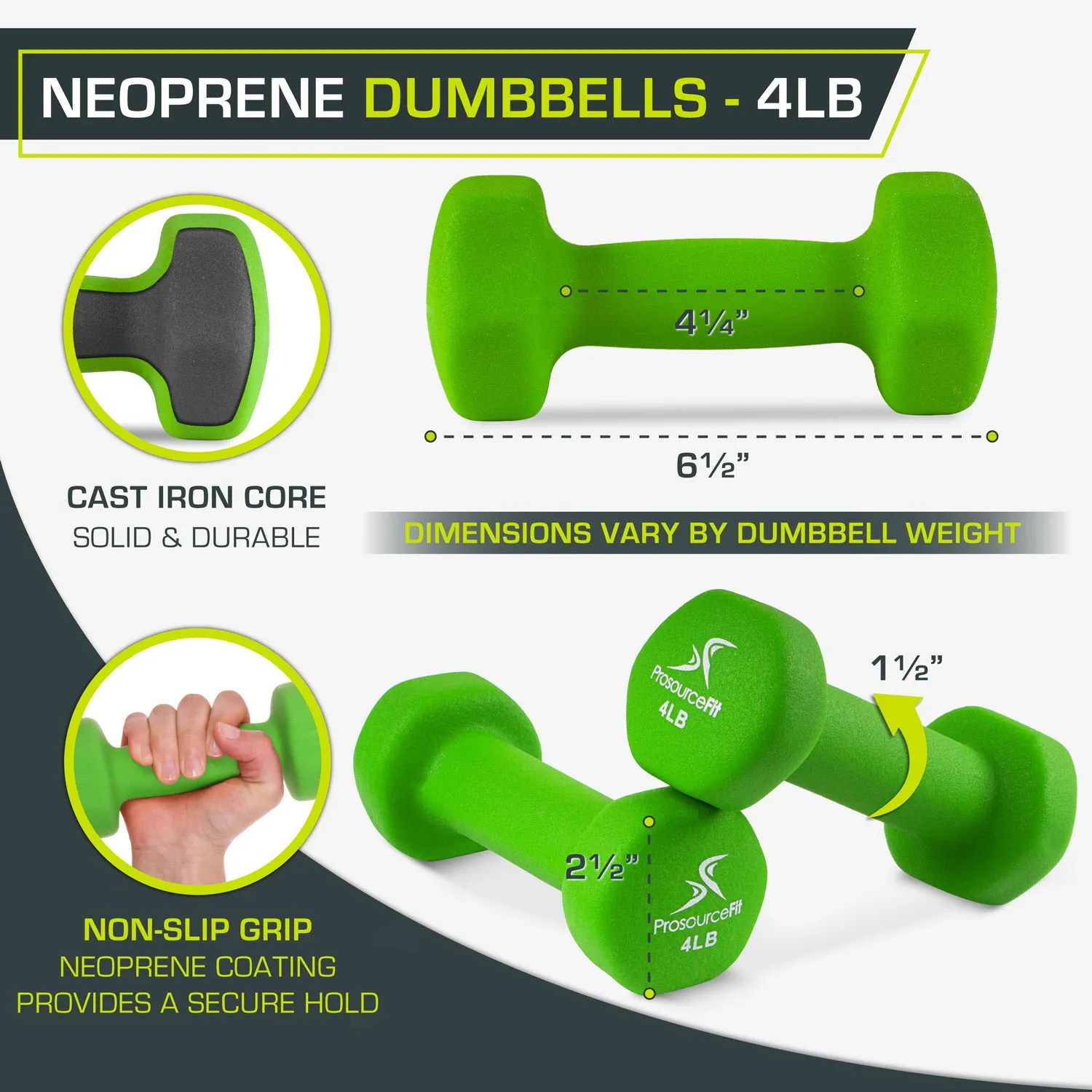 Neoprene Dumbbells