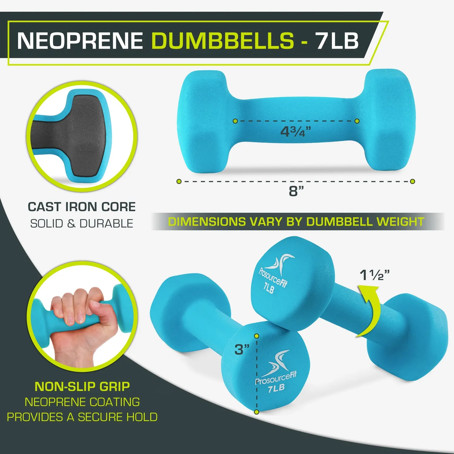 Neoprene Dumbbells