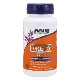 Now Foods 7-Keto 25mg 90 Veg Caps