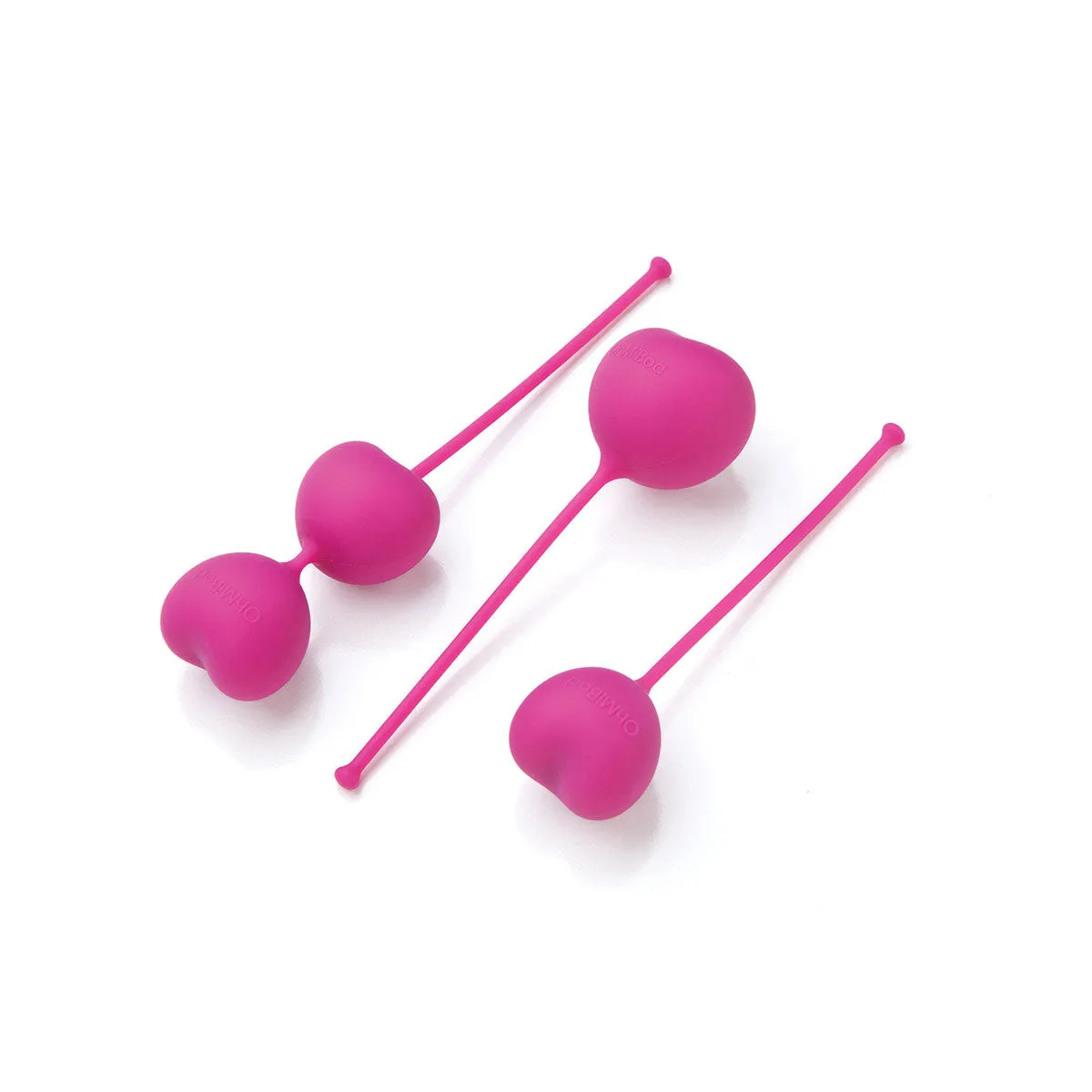 OhMiBod LoveLife Flex Kegel Exerciser 3-Piece Set Pink