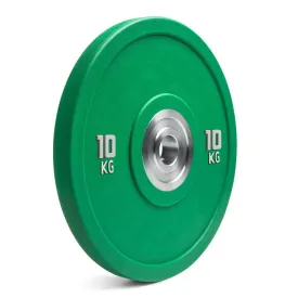 Olympic 2" Bumper Weight Plate 10kg - Green