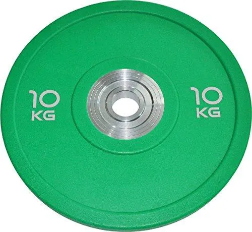 Olympic 2" Bumper Weight Plate 10kg - Green