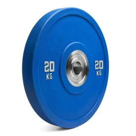 Olympic 2" Bumper Weight Plate 20kg - Blue