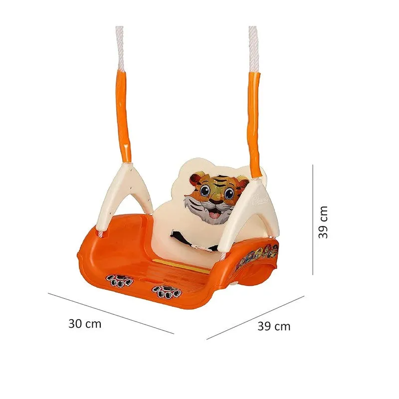 Panda Baby Musical Swing - With Multiple Age Settings Of 4 Stages - Orange