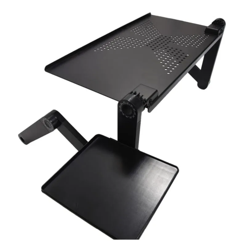 Portable foldable adjustable laptop desk computer