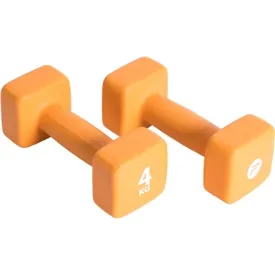 Pure2improve | Dumbbells | P2i201420 | 8.173 Kg | Orange | 2 Pcs | 4 Kg