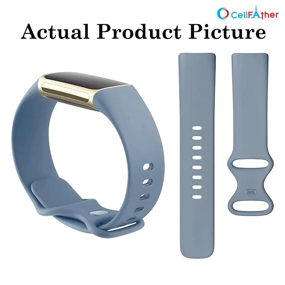 Replacement Silicone Watch Band For Fitbit Charge 5 Strap