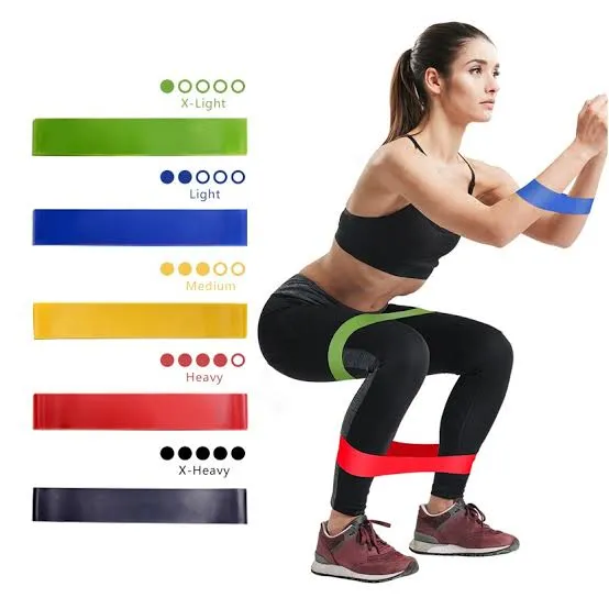 RESISTANCE BANDS (Set of 5pcs)