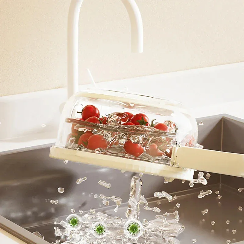 Space Saving Vegetable Fruit Drainer Basket